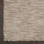 Nourison Positano Beige 2' x 6' Area Rug Easy Clean, Non Shedding, Bed Room, Living Room, Dining Room, Kitchen (6' Runner)