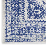 Nourison Whimsicle Traditional Ivory Navy 2' x 3' Area Rug, Easy Cleaning, Non Shedding, Bed Room, Living Room, Dining Room, Kitchen (2x3)