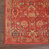 Nourison Somerset Bohemian Brick 2' x 5'9" Area -Rug, Easy -Cleaning, Non Shedding, Bed Room, Living Room, Dining Room, Kitchen (2x6)