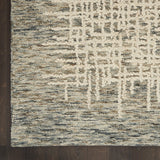 Nourison Vail Rustic Ivory/Multi 2'3" x 7'6" Area -Rug, Easy -Cleaning, Non Shedding, Bed Room, Living Room, Dining Room, Kitchen (2x8)