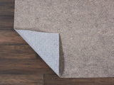 Nourison RugLoc Grey 7'6" x 10'8" Non-Slip Rug Pad, (8x11)
