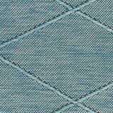 Nourison Practical Solutions Indoor/Outdoor Aqua 5' x 7' Area Rug, Easy Cleaning, Non Shedding, Bed Room, Living Room, Dining Room, Backyard, Deck, Patio (5x7)