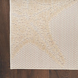Nourison Aloha Indoor/Outdoor Ivory Multicolor 2'3" x 8' Area Rug, Easy Cleaning, Non Shedding, Bed Room, Living Room, Dining Room, Backyard, Deck, Patio (2x8)