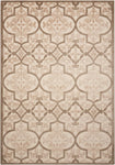Nourison Aloha Indoor/Outdoor Cream 9'6" x 13' Area Rug, Tropical, Botanical, Easy Cleaning, Non Shedding, Bed Room, Living Room, Dining Room, Deck, Backyard, Patio (9x13)