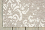 Nourison Damask Vintage Ivory/Grey 2'3" x 3'9" Area -Rug, Easy -Cleaning, Non Shedding, Bed Room, Living Room, Dining Room, Kitchen (2x4)