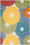 Nourison Aloha 3'6" x 5'6" Area Rug with Multicolor Finish 099446168009