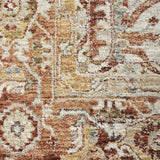 Nourison Petra Traditional Traditional Vintage Ivory 2'3" x 10'2" Area -Rug, Easy -Cleaning, Non Shedding, Bed Room, Living Room, Dining Room, Kitchen (2x10)