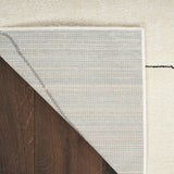 Nourison Cozy Modern Scandinavian Ivory Black 3'11" x 5'11" Area Rug, Non-Shedding, Easy Cleaning Bed Room, Living Room, Dining Room, Kitchen (4x6)