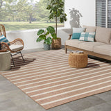 Nourison Positano Indoor/Outdoor Jute Ivory 8' x 10' Area Rug, Easy Cleaning, Non Shedding, Bed Room, Living Room, Dining Room, Backyard, Deck, Patio (8x10)