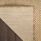 Nourison Courtyard Jute 2' x 6' Area Rug - Easy Clean, Non Shedding, Bed Room, Living Room, Dining Room, Kitchen (6' Runner)