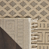 Nourison Elwood Mocha 2'2" x 8'2" Area -Rug, Modern, Moroccan, Easy -Cleaning, Non Shedding, Bed Room, Living Room, Dining Room, Kitchen, (8' x Runner)
