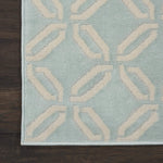 Nourison Jubilant Trellis Green 2' x 4' Area -Rug, Easy -Cleaning, Non Shedding, Bed Room, Living Room, Dining Room, Kitchen (2x4)