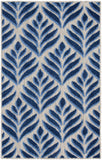 Nourison Aloha Indoor/Outdoor Blue 2'8" x 4' Area -Rug, Easy -Cleaning, Non Shedding, Bed Room, Living Room, Dining Room, Kitchen (3x4)