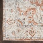 Nourison Astra Machine Washable Bohemian Gold/Multicolor 5'3" x 7' Area Rug, Easy Clean, Non Shedding, Bed Room, Living Room, Dining Room, Kitchen (5x7)