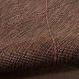 Nourison Practical Solutions Indoor/Outdoor Mocha 5' x 7' Area -rug, Easy -cleaning, Non Shedding, Bed Room, Living Room, Dining Room, Backyard, Deck, Patio (5x7)