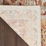 Nourison Petra Traditional Traditional Vintage Ivory 2'3" x 10'2" Area -Rug, Easy -Cleaning, Non Shedding, Bed Room, Living Room, Dining Room, Kitchen (2x10)