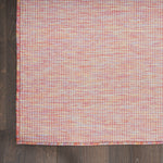 Nourison Positano Indoor/Outdoor Rainbow 3' x 5' Area Rug, Easy Cleaning, Non Shedding, Bed Room, Living Room, Dining Room, Backyard, Deck, Patio (3x5)