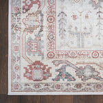 Nourison Vintage Home Bohemian Ivory 2'2" x 7'6 Area Rug, Easy Clean, Non Shedding, Bed Room, Living Room, Dining Room, Backyard, Deck, Patio (2x8)