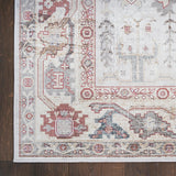 Nourison Vintage Home Bohemian Ivory 2'2" x 7'6 Area Rug, Easy Clean, Non Shedding, Bed Room, Living Room, Dining Room, Backyard, Deck, Patio (2x8)