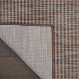 Nourison Positano Indoor-Outdoor Natural 4' x 6' Area Rug, Easy Cleaning, Non Shedding, Bed Room, Living Room, Dining Room, Backyard, Deck, Patio (4x6)