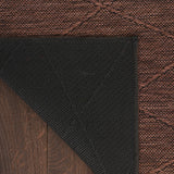 Nourison Practical Solutions Outdoor Mocha 3' x 5' Area Rug, Easy Cleaning, Non Shedding, Bed Room, Living Room, Dining Room, Deck, Backyard, Patio (3x5)