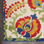 Nourison Aloha 2'3" x 10' Multicolor Outdoor Indoor/Outdoor Rug