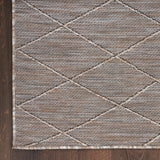 Nourison Practical Solutions Indoor/Outdoor Grey Mocha 5' x 7' Area -Rug, Easy -Cleaning, Non Shedding, Bed Room, Living Room, Dining Room, Backyard, Deck, Patio (5x7)" }