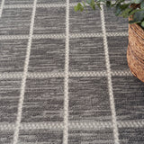 Nourison Serenity Home 3'11" x 5'11" Grey Ivory Modern Indoor Rug