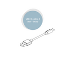 Coulisse USB-C cable 3 mtr white (CM-41)