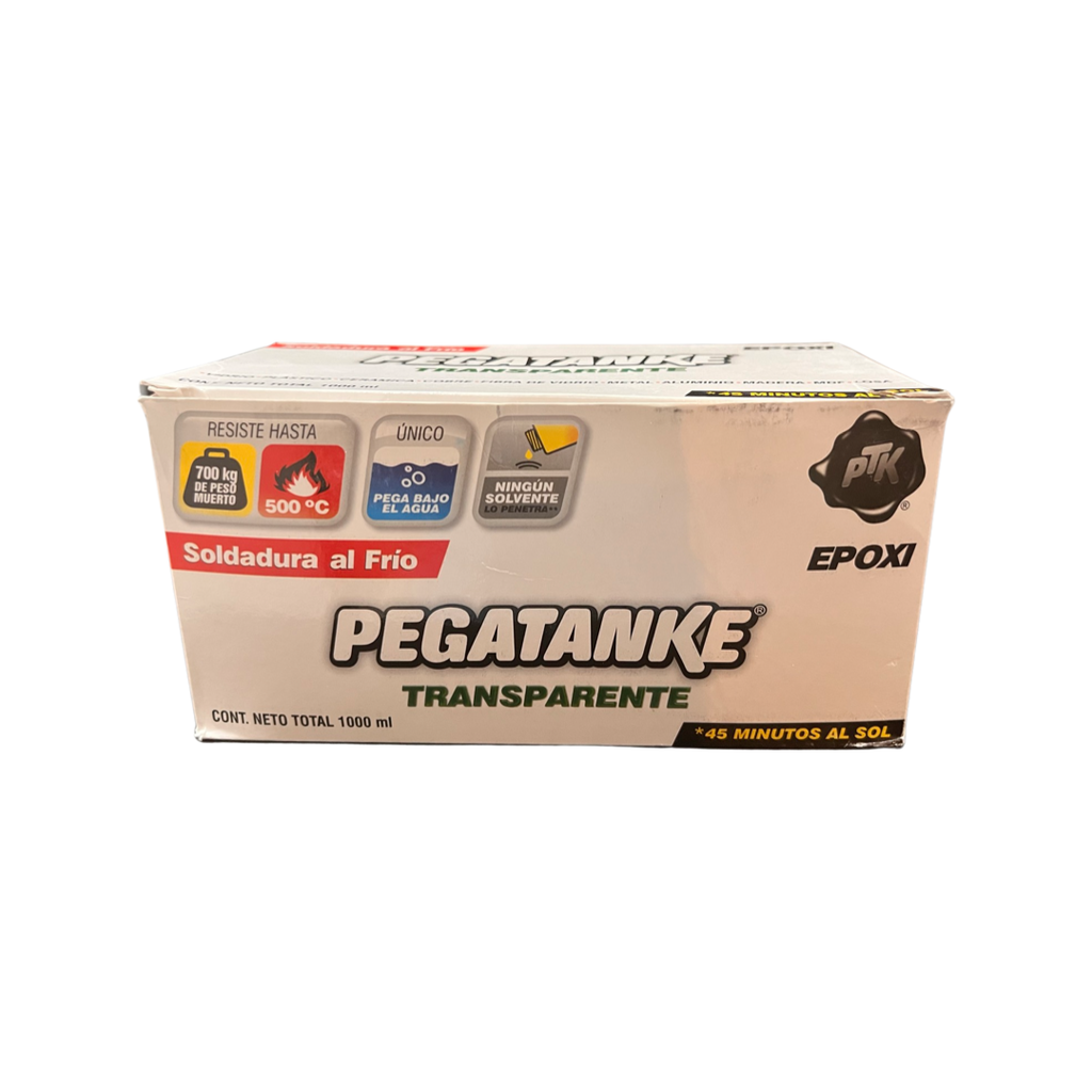 Pegatanke Epoxy Super Glue Transparent Kit - Cold Welding Pega Tanke G –  Mega Mar USA