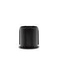 Coulisse Easy mount end plug M 38 mm - black (RC3004-BK)