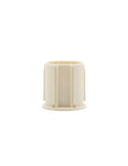 Coulisse Easy mount end plug M 38 mm - off-white (RC3004-LB)