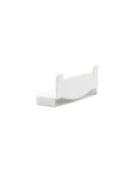 Coulisse Roller blind screw cap plastic - white (RC3008-W)