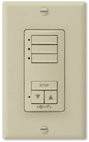 Somfy DecoFlex WireFree RTS Wall Switch