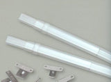 graber crystal clear sash curtain rod