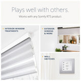 Somfy Situo 5 RTS Pure 5 Channel Remote Control for Motorized Blinds